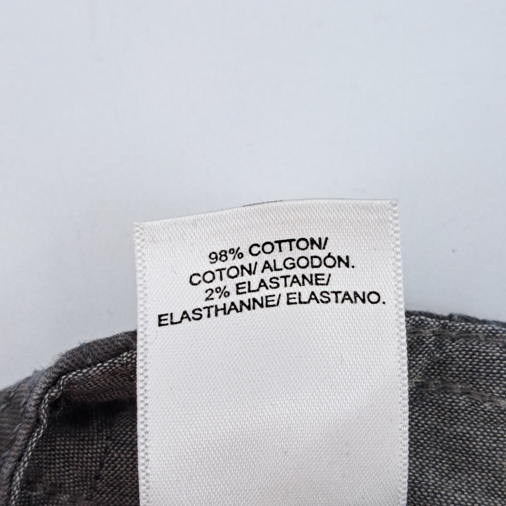 Lucky Brand Saturday Stretch Shorts Mens 30 Cotton Grey Solid 7MD2171 Casual - Picture 11 of 13